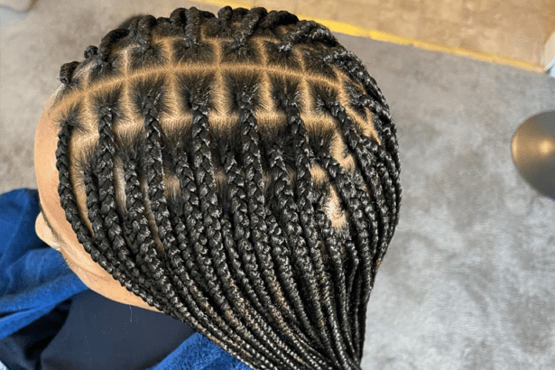 Knotless braids - Elodema Hair