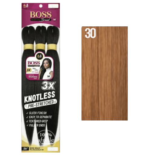 Bobbiboss Pre-Stretched Braid 54 Color 30