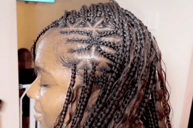 Fulani Flip Over Braids