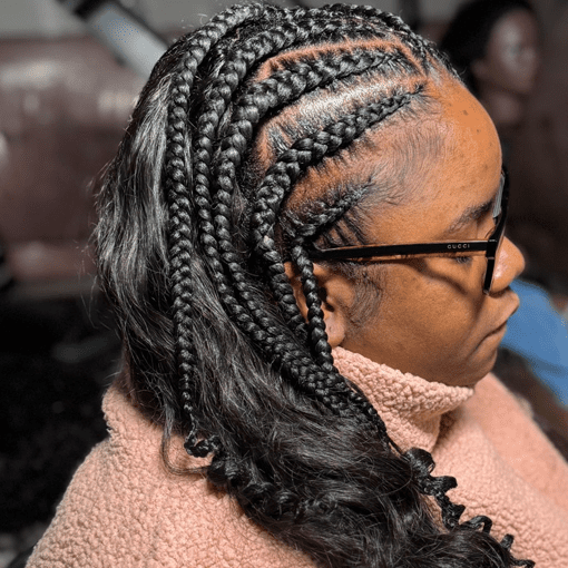 Braids ( Weave at the Back)