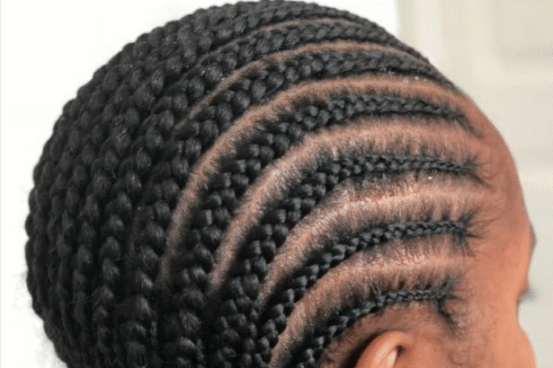 Under wig cornrow