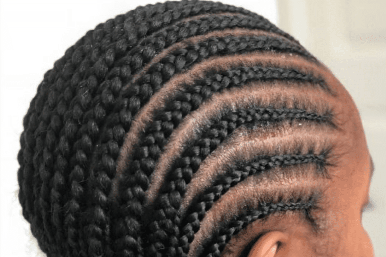 Under wig cornrow