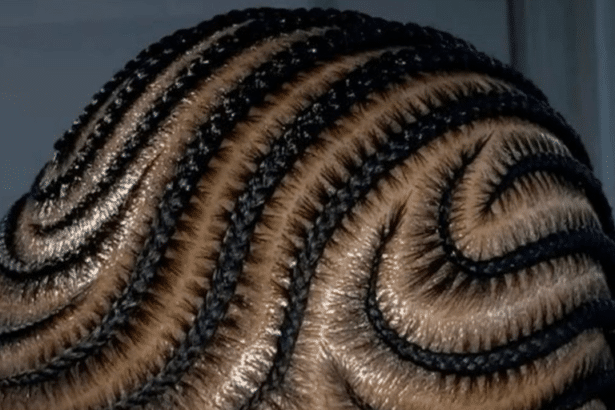 freestyle braid back